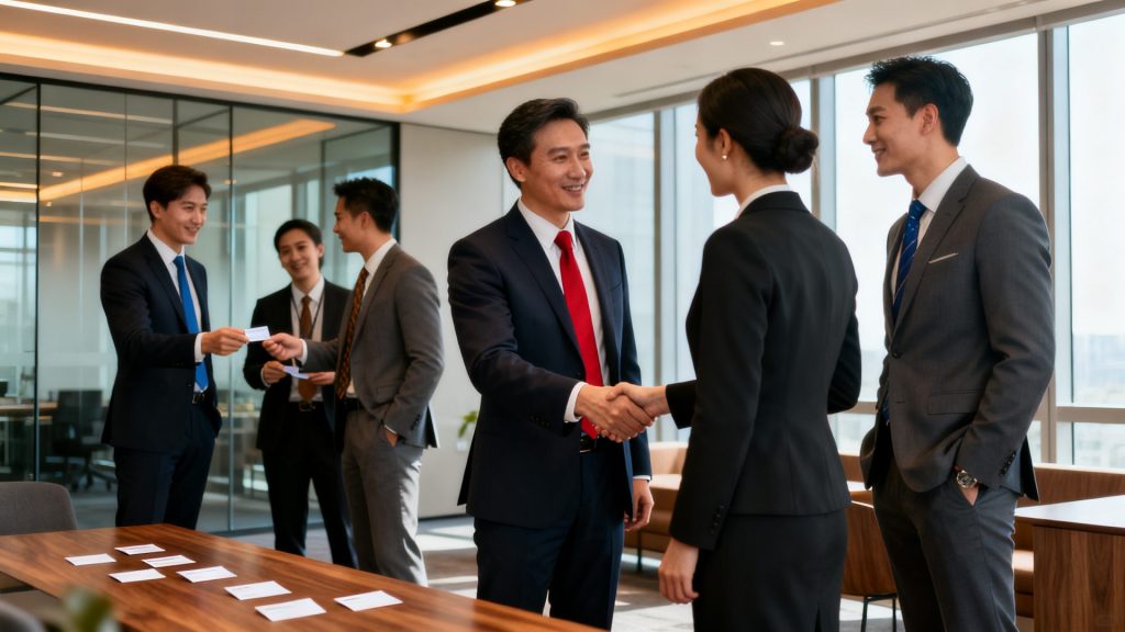 Construire un réseau professionnel efficace sans aucun texte