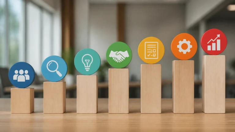 Cycle de vente en 7 étapes : guide complet pour structurer la vente B2B